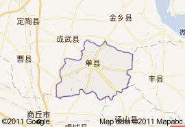 單縣地圖