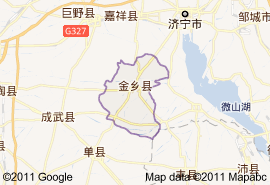 金鄉縣地圖