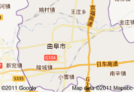 曲阜市地圖