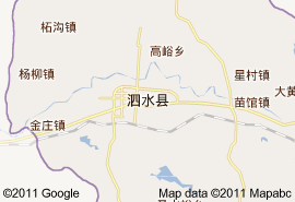 泗水縣地圖