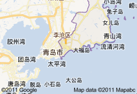 嶗山區地圖
