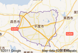 平度市地圖