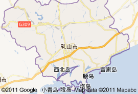 乳山市地圖