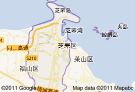 芝罘區地圖