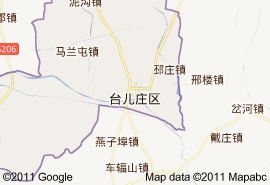 台兒莊區地圖