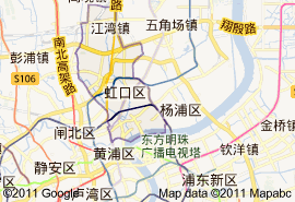 虹口區地圖