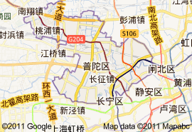 普陀區地圖