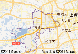 青浦區地圖