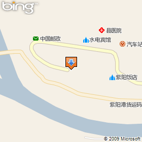 紫陽縣地圖