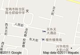 陳倉區地圖