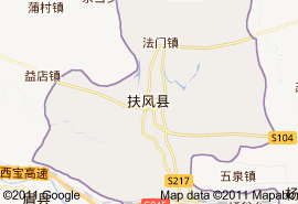 扶風縣地圖