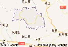 麟遊縣地圖