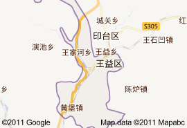 王益區地圖
