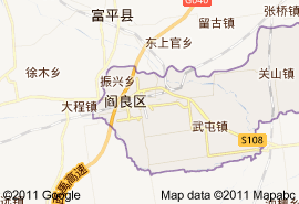 閻良區地圖