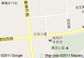 秦都區地圖