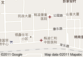 楊淩區地圖