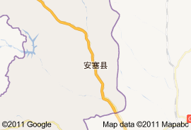 安塞縣地圖