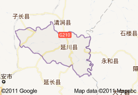 延川縣地圖