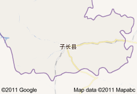 子長縣地圖