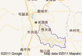 壺關縣地圖