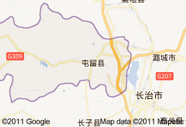 屯留縣地圖