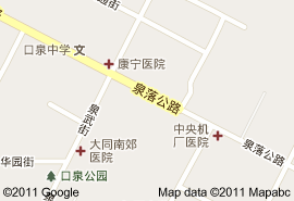 南郊區地圖