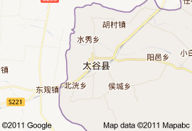 太谷縣地圖