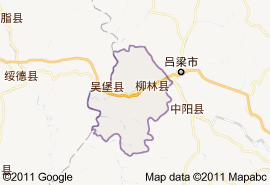 柳林縣地圖