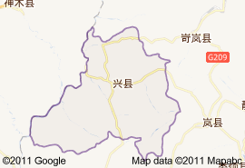 興縣地圖