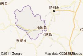 神池縣地圖