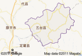 五台縣地圖