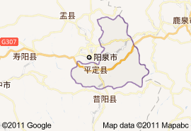平定縣地圖