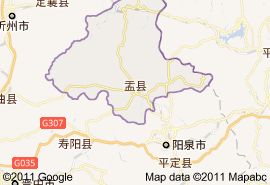 盂縣地圖