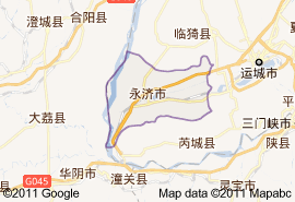 永濟市地圖