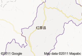 紅原縣地圖