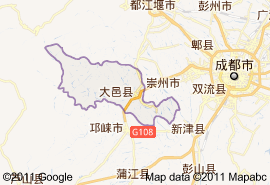 大邑縣地圖