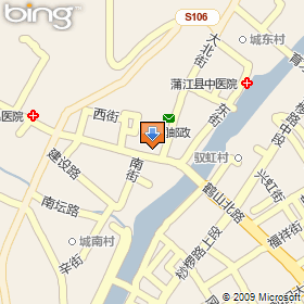 蒲江縣地圖