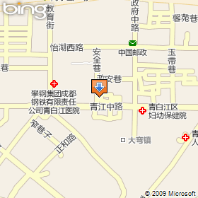 青白江區地圖