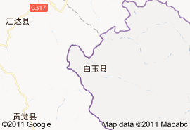 白玉縣地圖