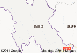 色達縣地圖