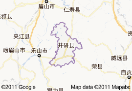 井研縣地圖