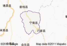 甯南縣地圖