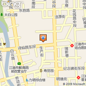 江油市地圖