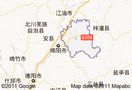 游仙區地圖
