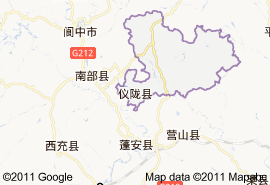 儀隴縣地圖