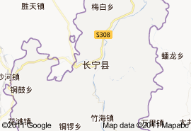 長寧縣地圖