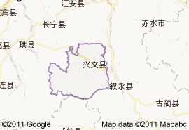 興文縣地圖