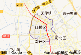 紅橋區地圖