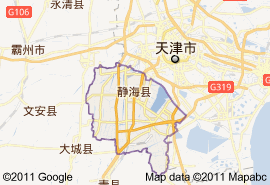 靜海縣地圖
