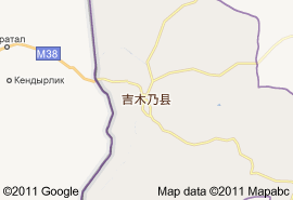 吉木乃縣地圖